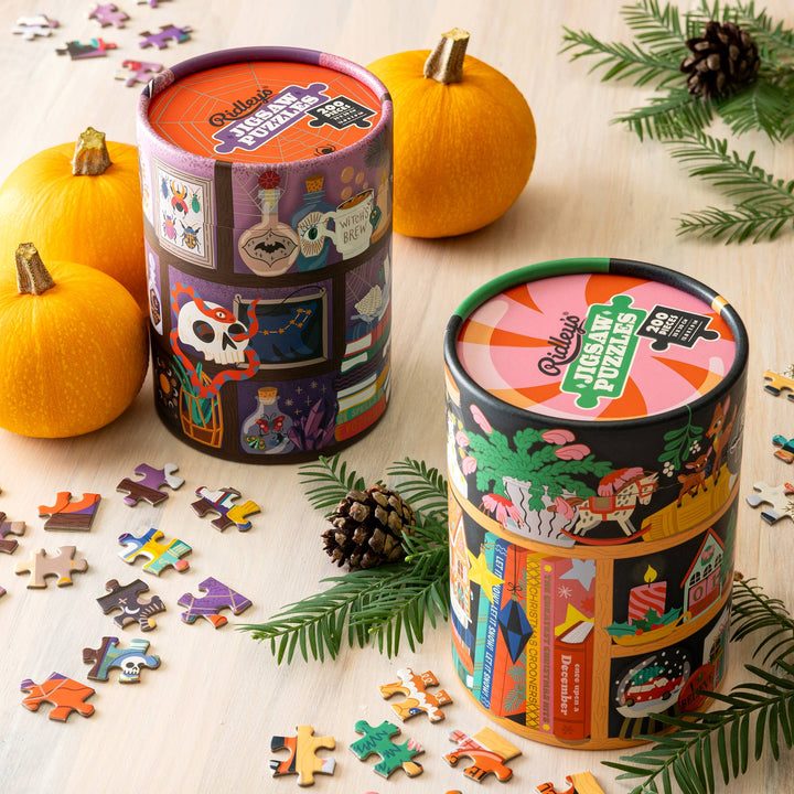 Chronicle Books - Spooky Curiosities 200-Piece Jigsaw Puzzle
