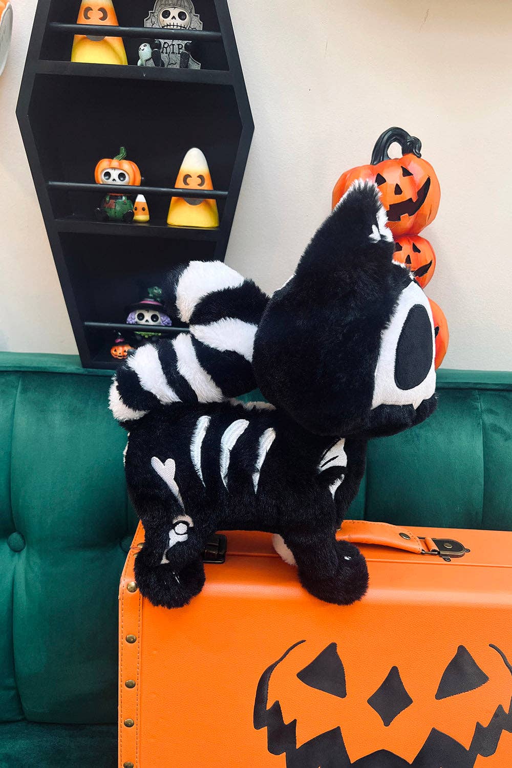 vampirefreaks - Splitzokitty Plush Toy [BLACK/WHITE]