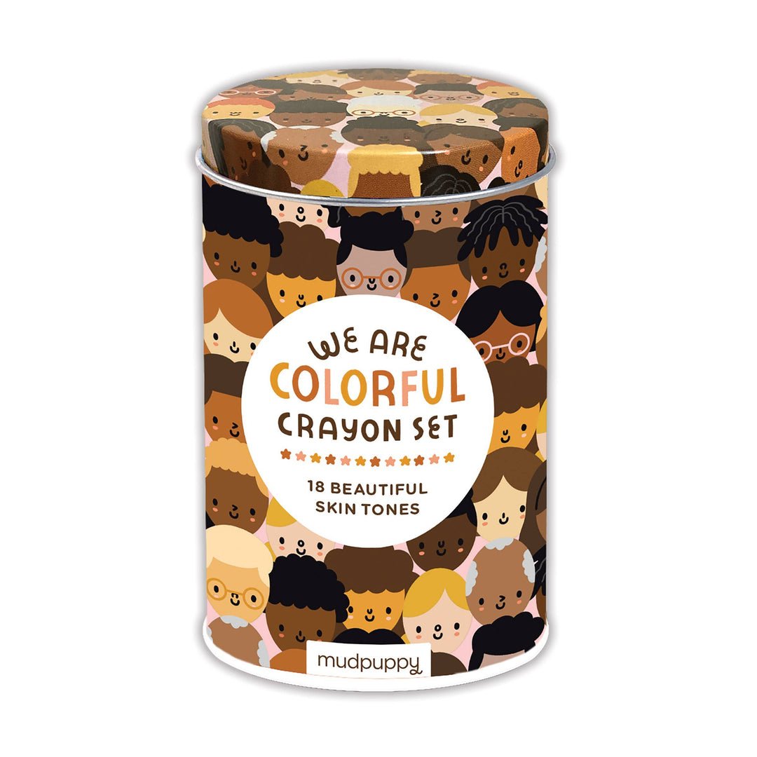 Chronicle Books - We are Colorful Skin Tone Crayon Set