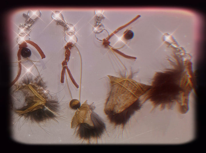 Traveler’s Amulet- Handcrafted Natural Bone and Fur Amulet Charms