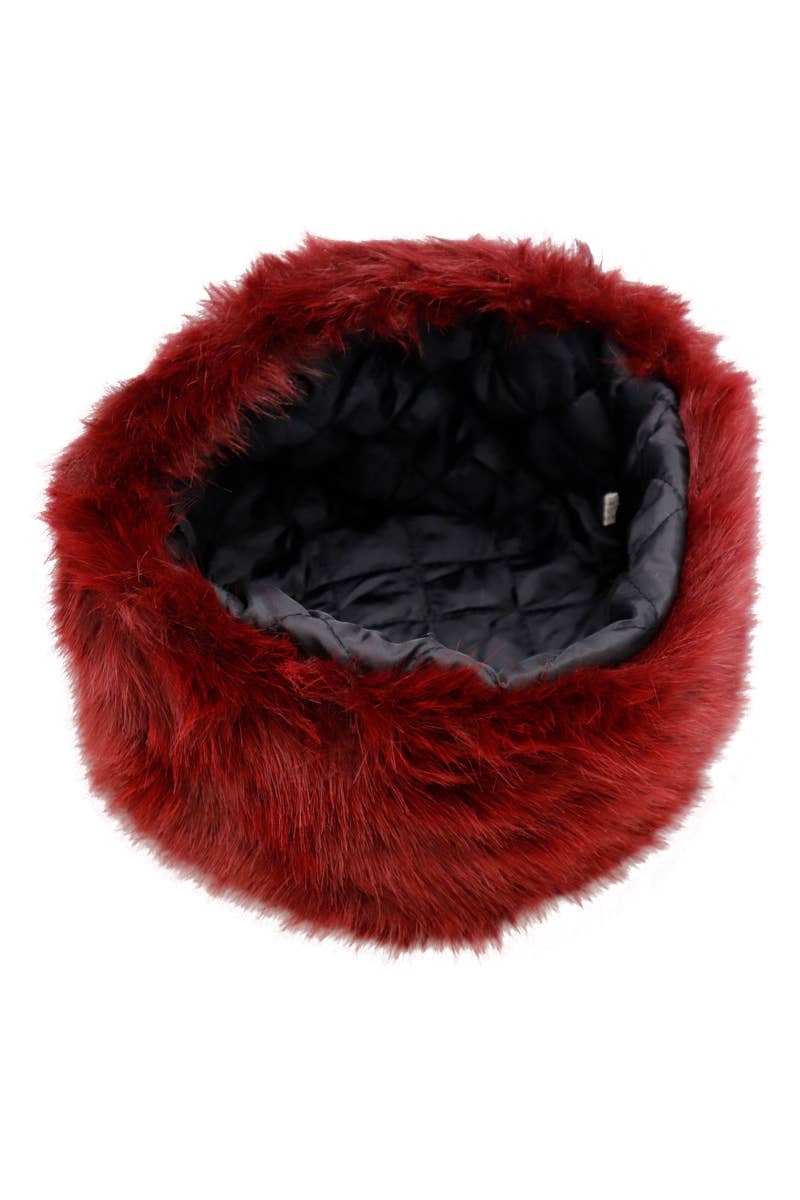 Soft Shaggy Faux Fur Papakha Cossack Hat