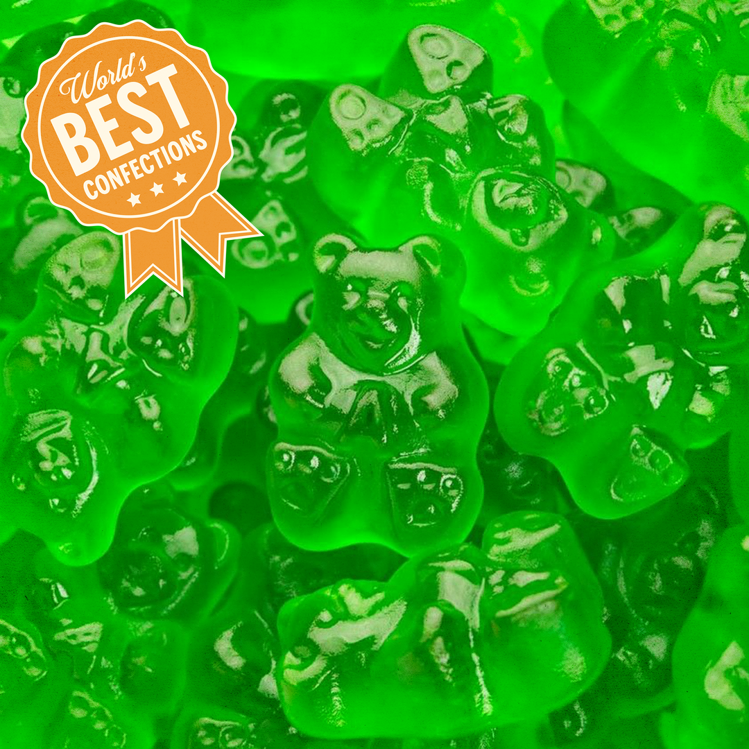Duff &amp; Shaw - Legendary Snacks - Green Apple Alien Gummies