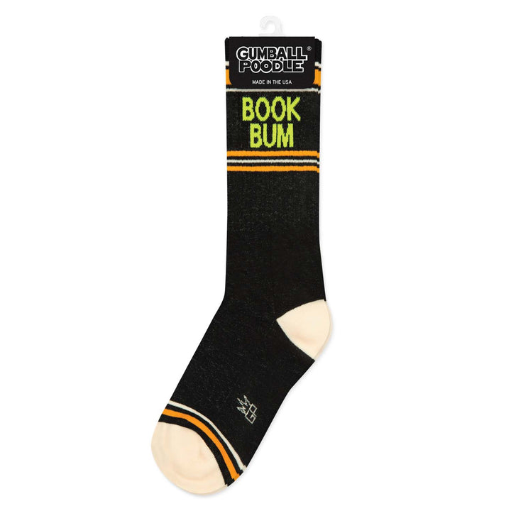 Gumball Poodle - Book Bum Gym Crew Socks