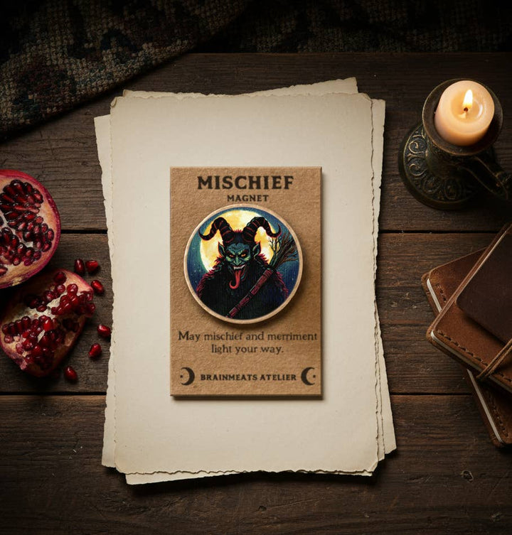 Brainmeats Atelier - Mischief Magnet - Krampus 2025 Edition