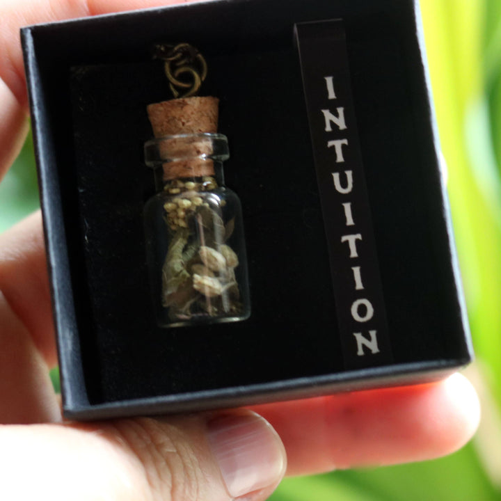 Brainmeats Atelier - Intuition Amulet – Insight &amp; Clarity Talisman Necklace w/Owl