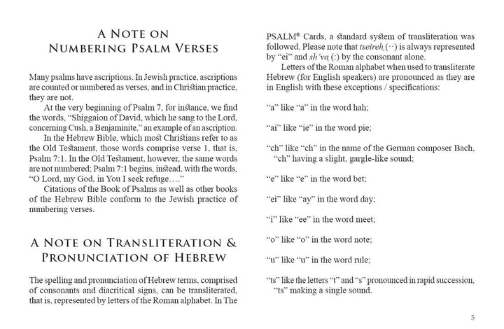 REDFeather - The PSALM® Cards: and messages from the psalms