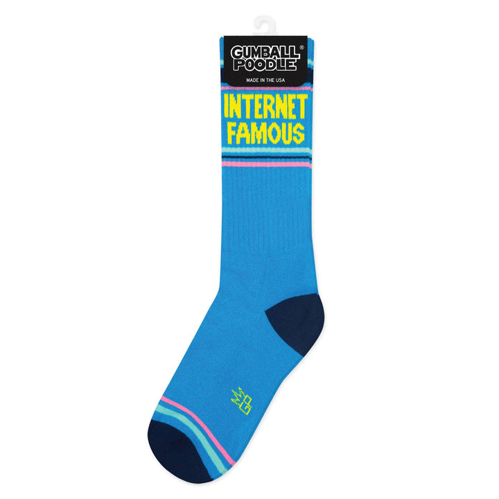 Gumball Poodle - Internet Famous Gym Crew Socks
