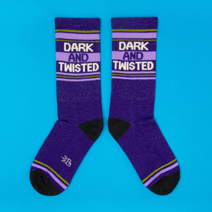 Dark And Twisted Gym Crew Socks