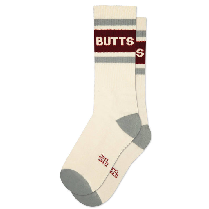 Gumball Poodle - Butts Gym Crew Socks