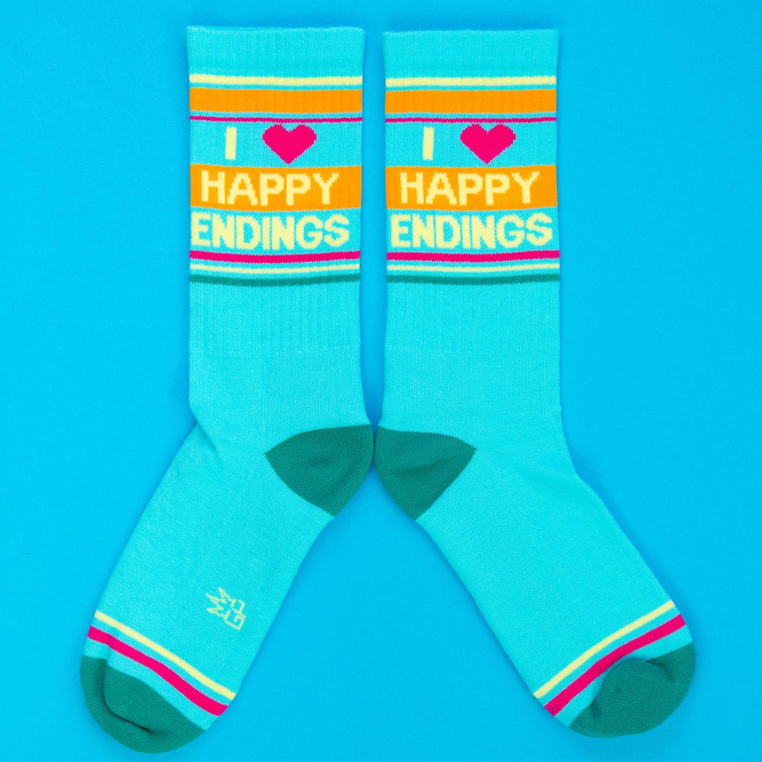 Gumball Poodle - I ❤️ Happy Endings Gym Crew Socks