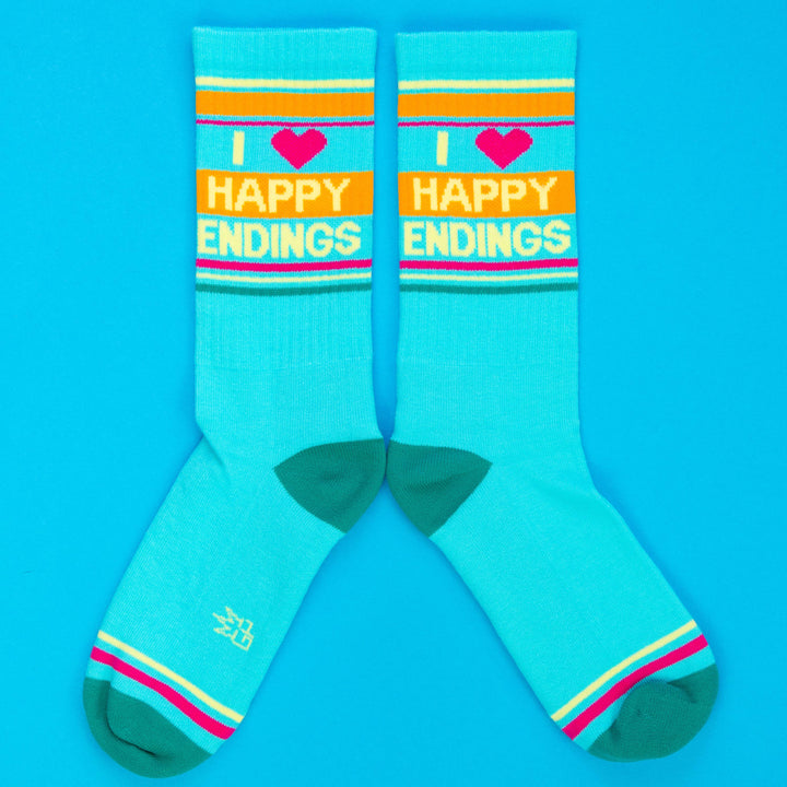 Gumball Poodle - I ❤️ Happy Endings Gym Crew Socks