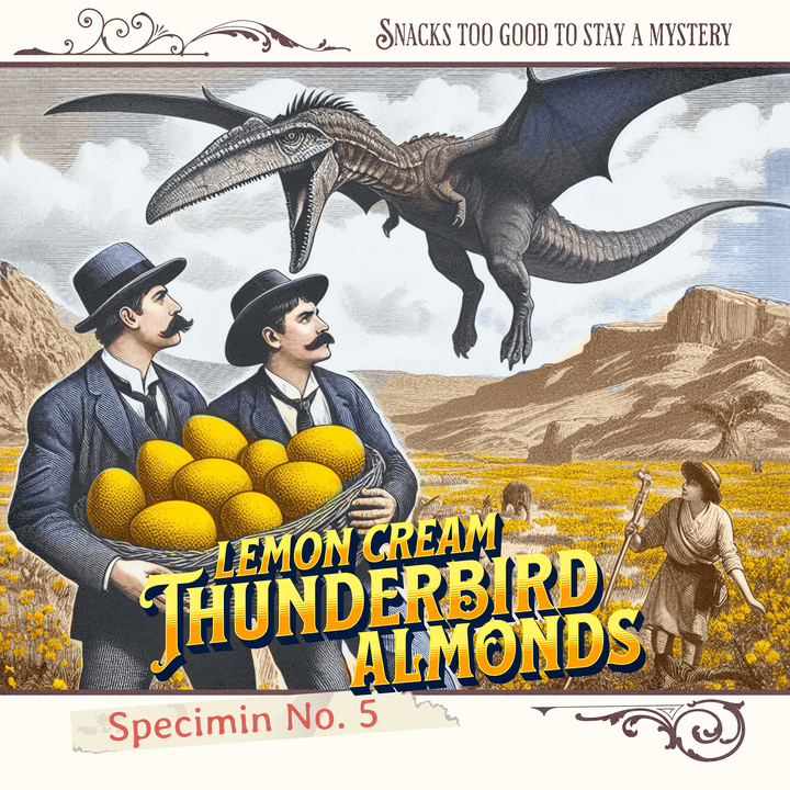 Duff &amp; Shaw - Legendary Snacks - Thunderbird Almonds - Lemon Cream