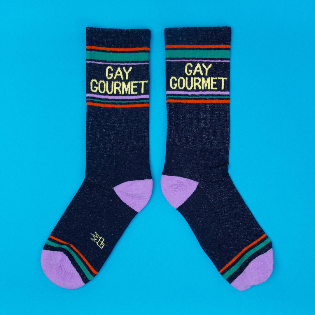 Gay Gourmet Gym Crew Socks