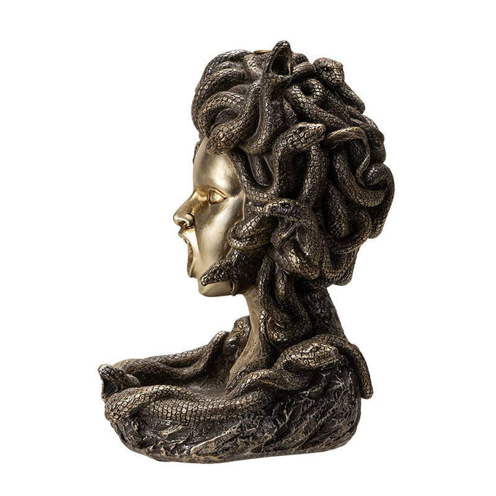 PACIFIC GIFTWARE - Medusa Backflow Incense Burner