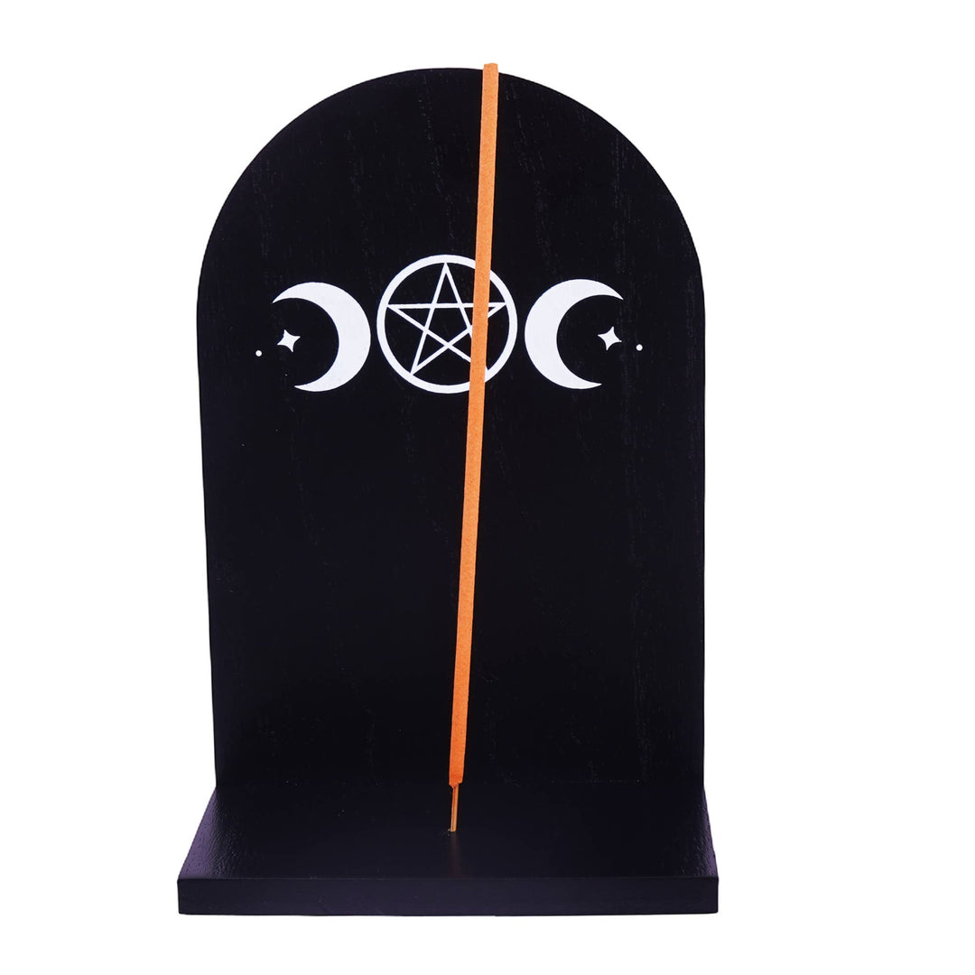 Fantasy Gifts - Wood Triple Moon Incense Burner