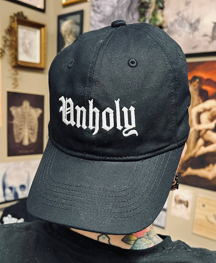 Witchwood Bags - Unholy  -  Embroidered Dad Hat