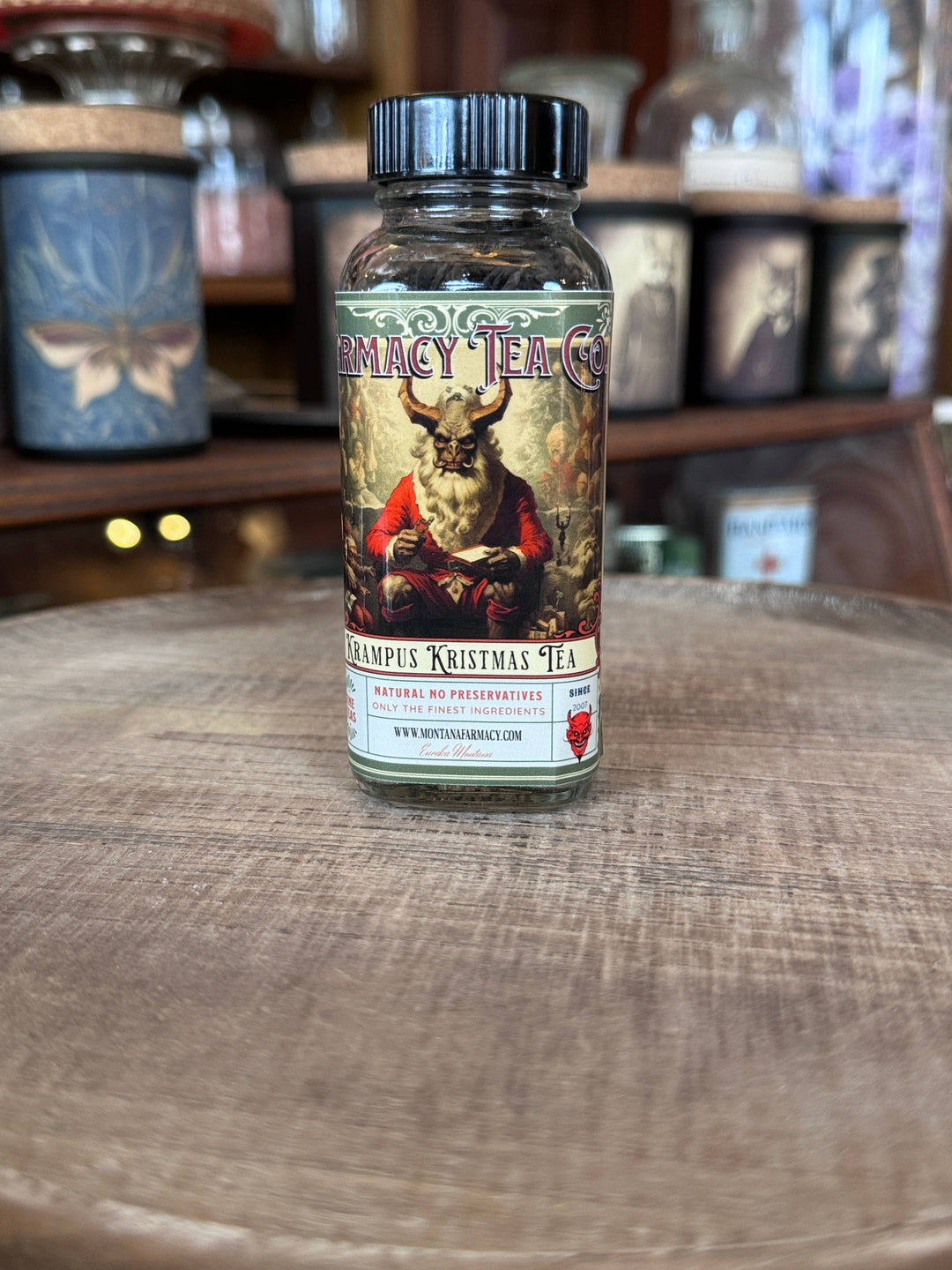 Montana Farmacy - It's a Krampus Christmas! Lapsang Souchong tea Nordic Smoke