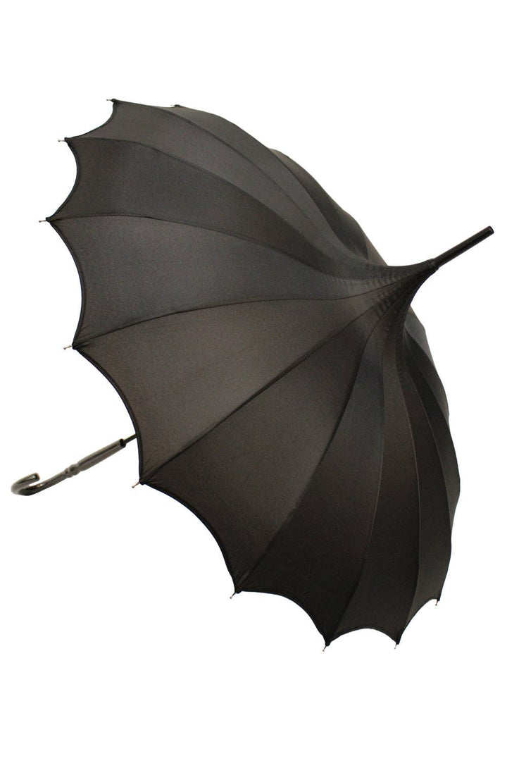 vampirefreaks - Batwing Pagoda Umbrella [MIDNIGHT BLACK]