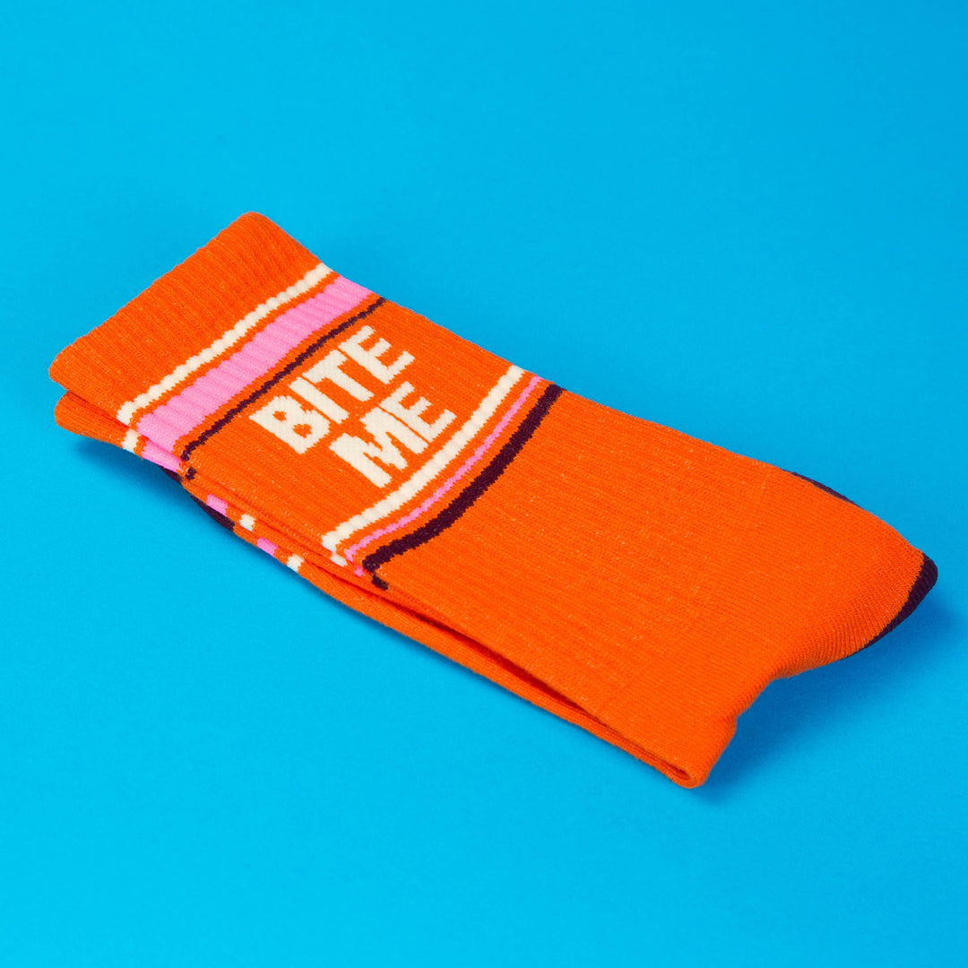 Gumball Poodle - Bite Me Gym Crew Socks