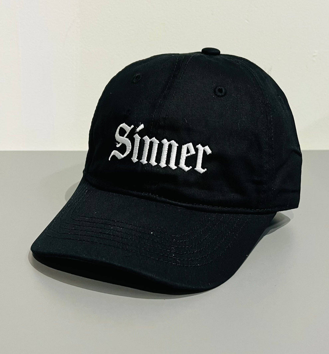 Witchwood Bags - SINNER Embroidered Dad Hat - READY TO SHIP