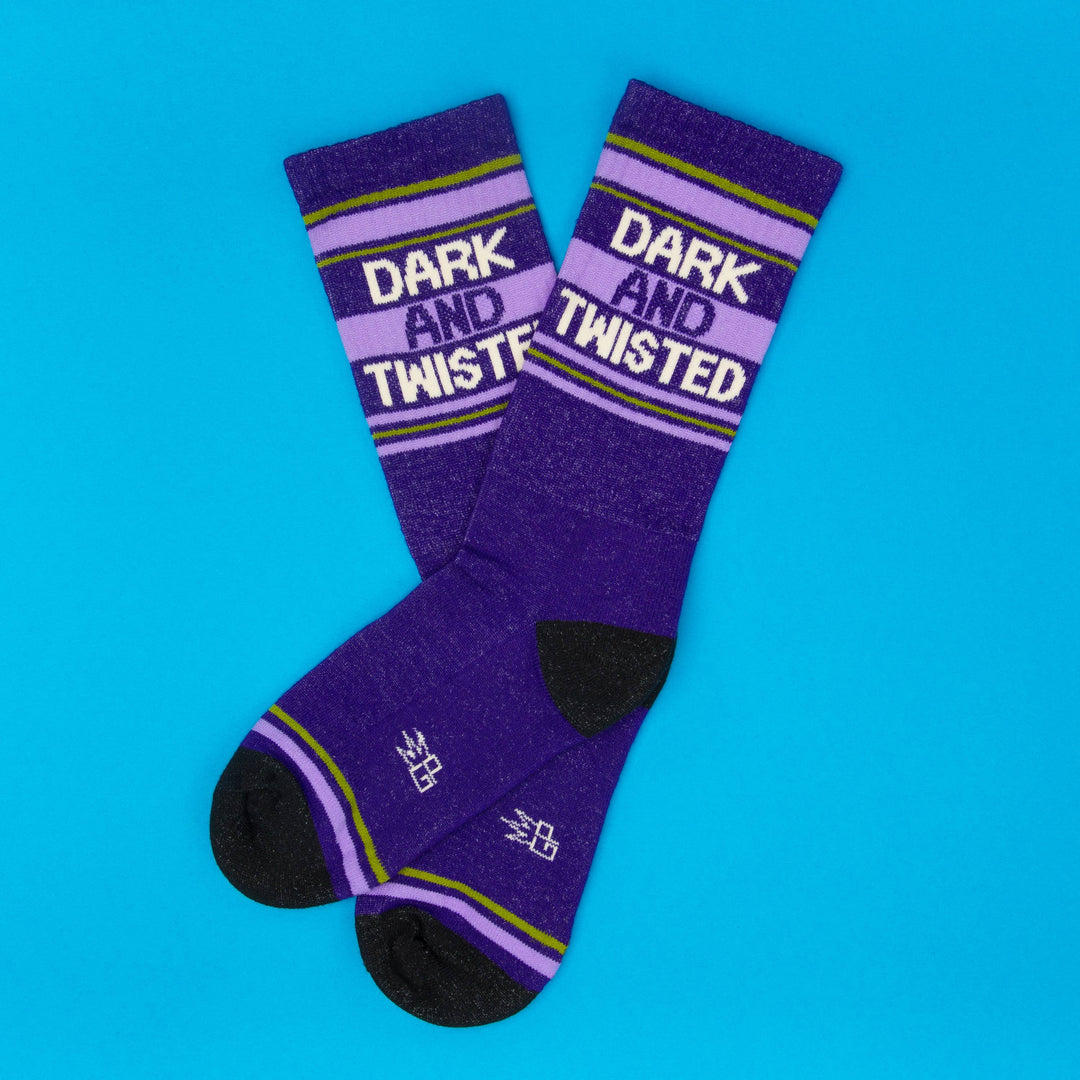 Dark And Twisted Gym Crew Socks