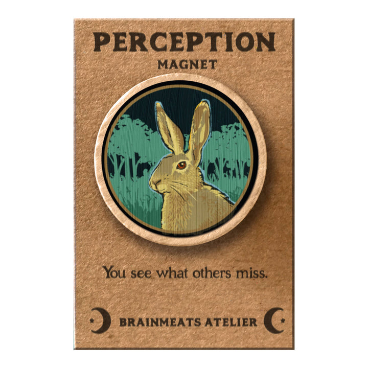 Brainmeats Atelier - Perception Magnet – Hare Token for Vision and Clarity