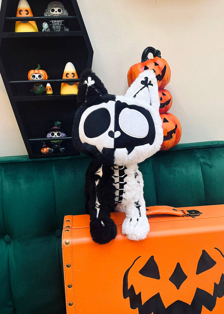 vampirefreaks - Splitzokitty Plush Toy [BLACK/WHITE]