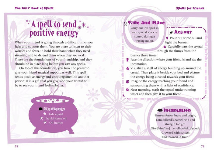 Microcosm Publishing & Distribution - Girls' Book of Spells: Release Your Inner Magic!: UK paperback
