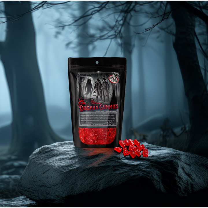 Duff &amp; Shaw - Legendary Snacks - Wild Cherry Dogman Gummies