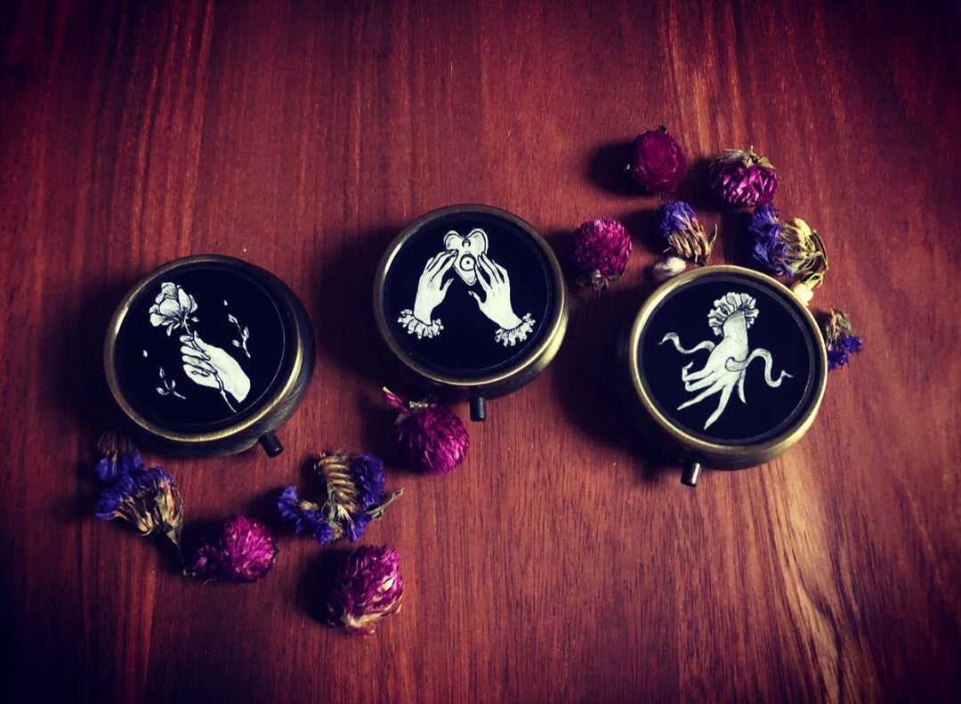 The Conjured Rose - Book of Shadows Solid Perfume