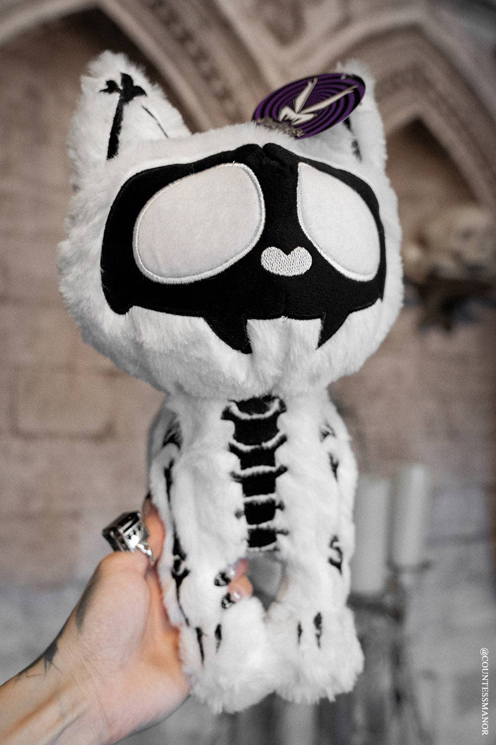 vampirefreaks - Ghost Kitty Plush Toy