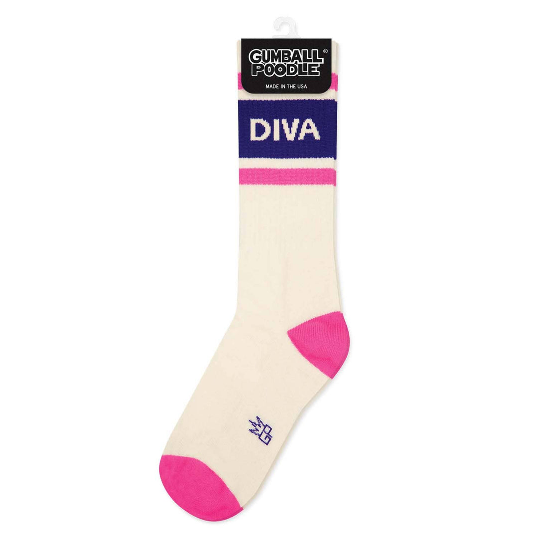 Gumball Poodle - Diva Gym Crew Socks