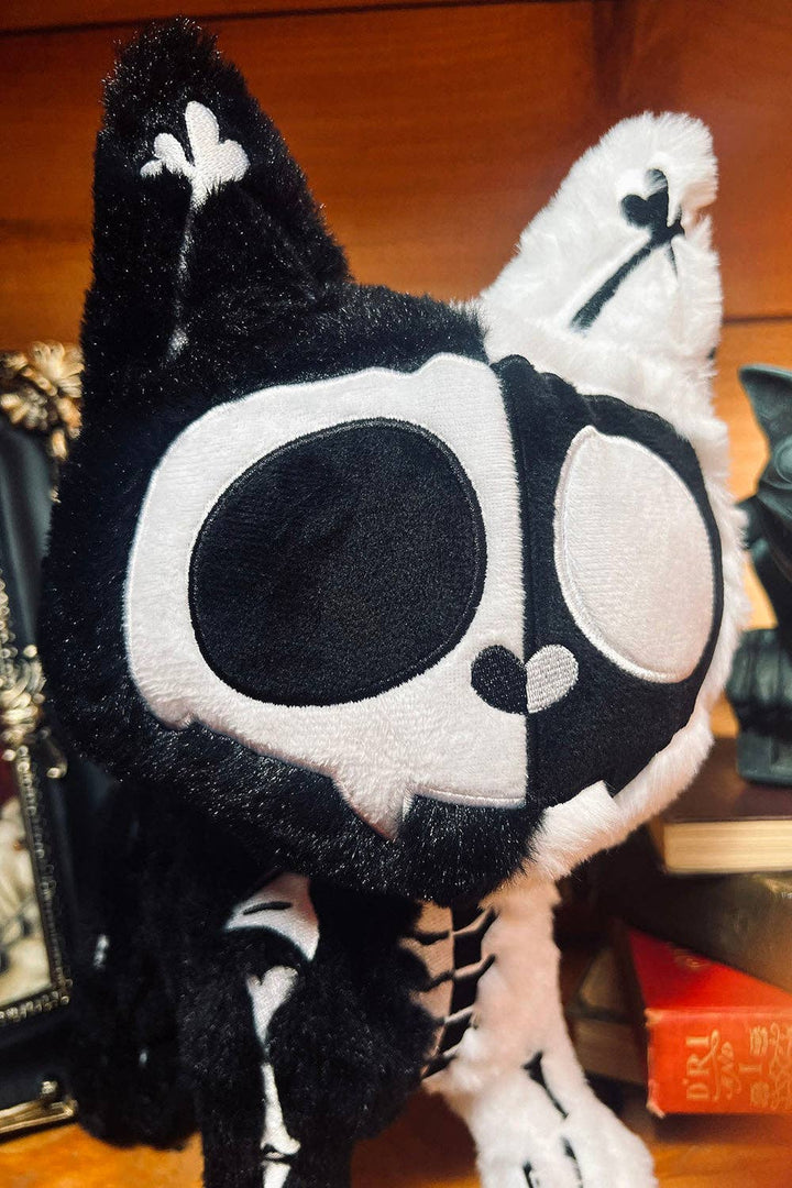 vampirefreaks - Splitzokitty Plush Toy [BLACK/WHITE]
