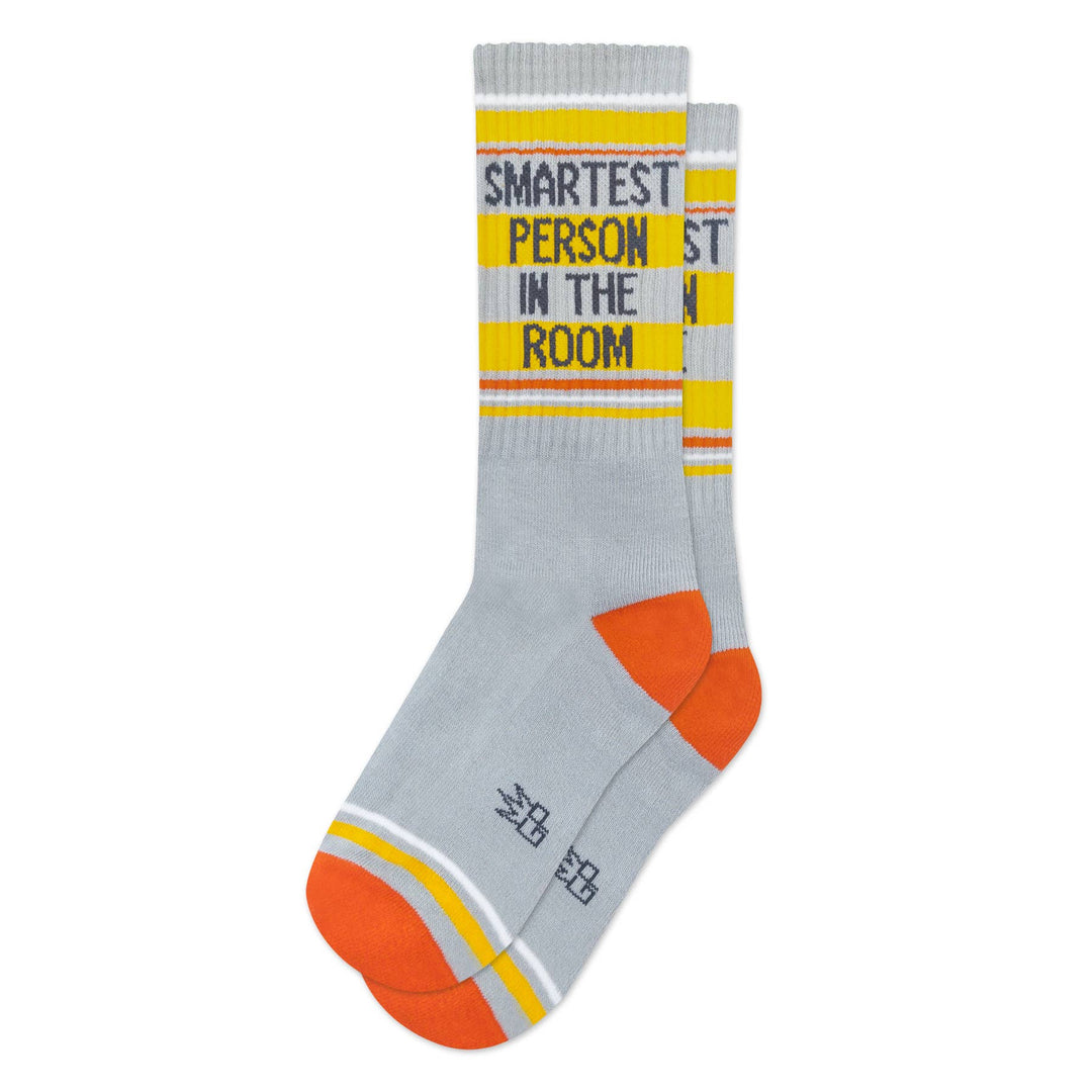 Gumball Poodle - Smartest Person In The Room Gym Crew Socks