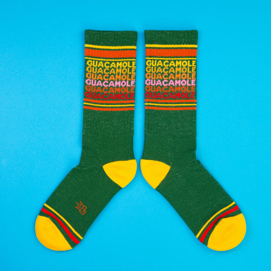 Gumball Poodle - Guacamole Gym Crew Socks