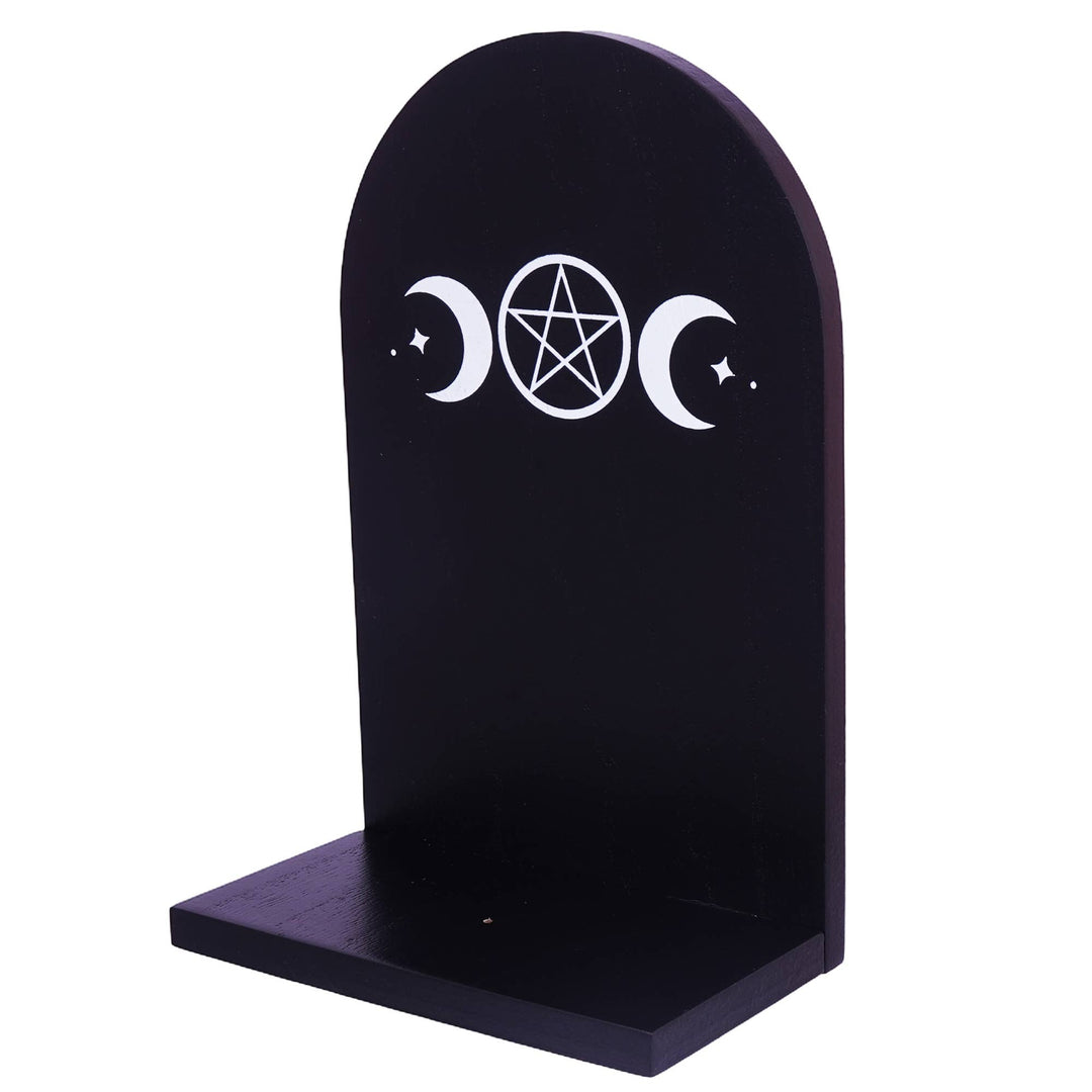 Fantasy Gifts - Wood Triple Moon Incense Burner