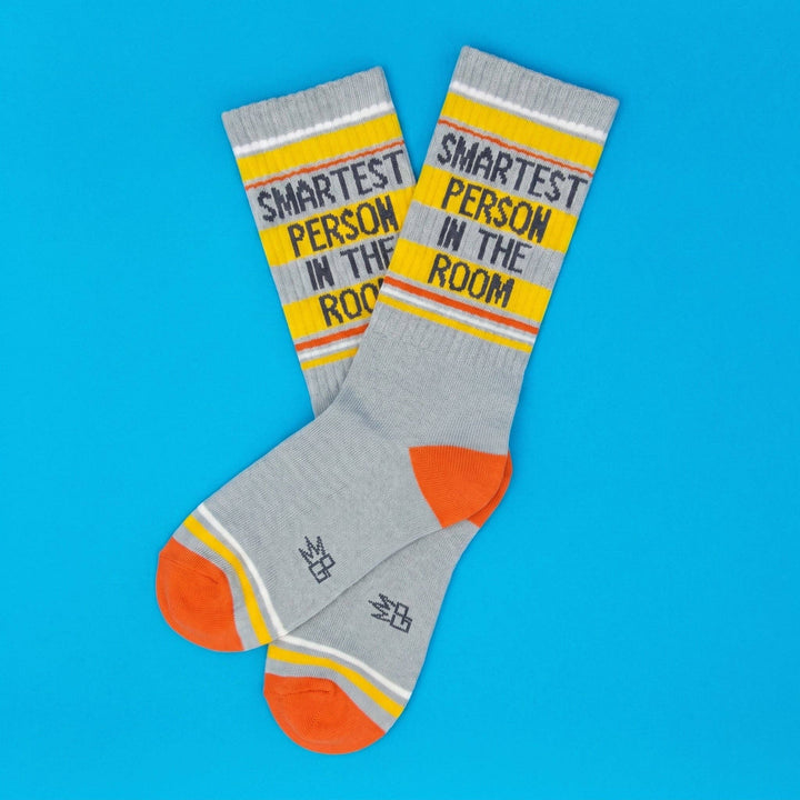 Gumball Poodle - Smartest Person In The Room Gym Crew Socks