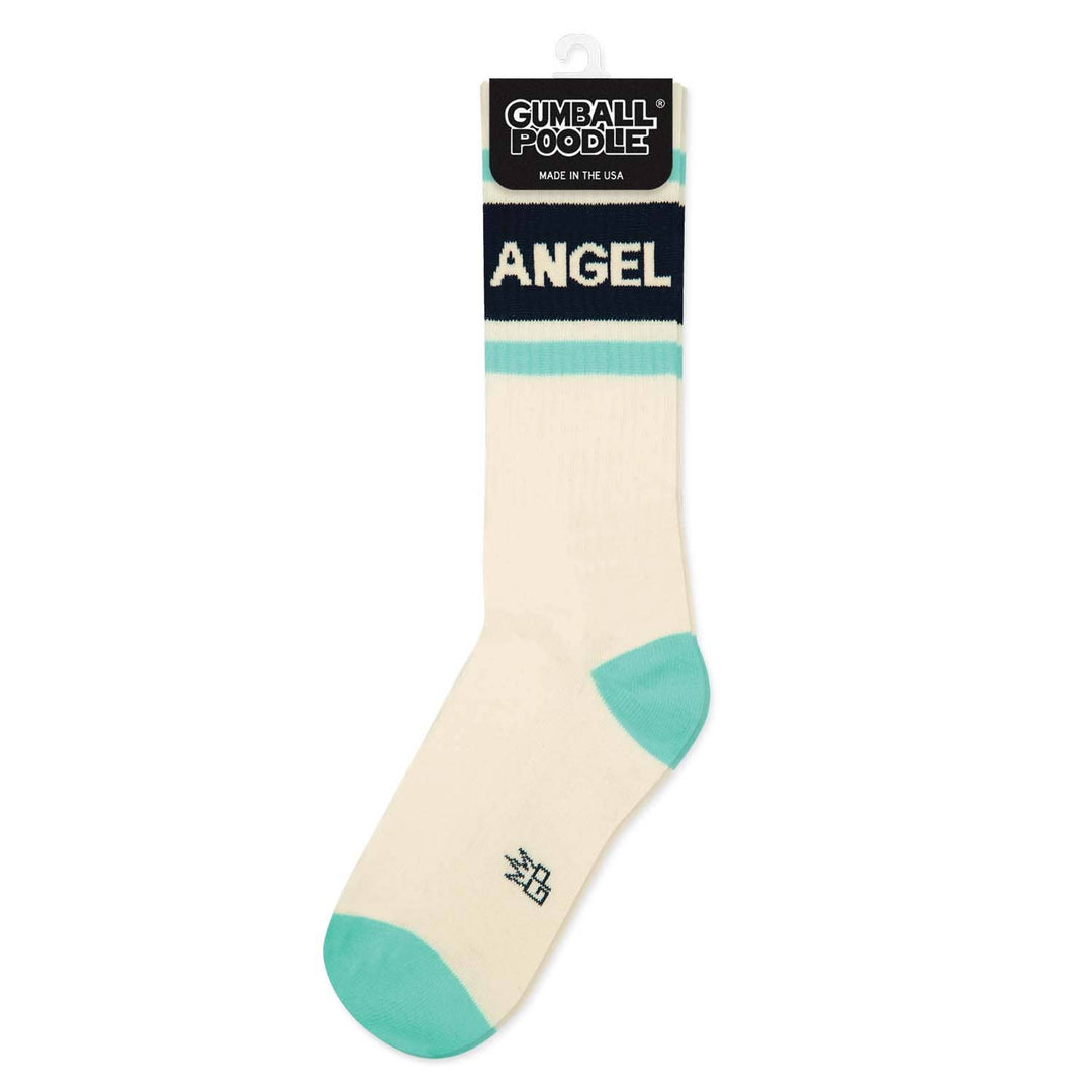 Gumball Poodle - Angel Gym Crew Socks