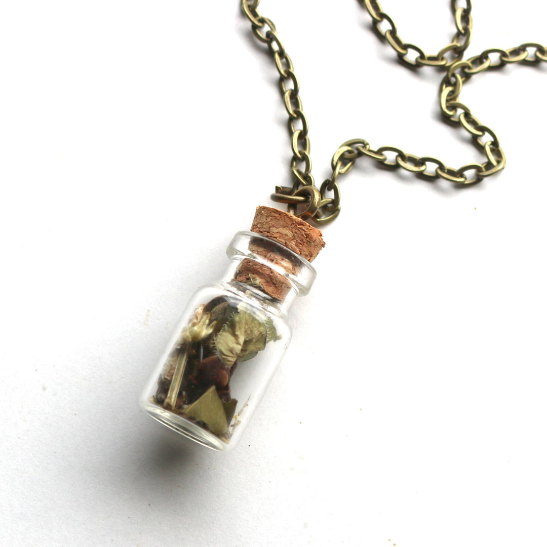 Brainmeats Atelier - Friendship Amulet – Companionship Talisman Necklace w/Teapot