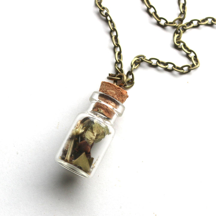 Brainmeats Atelier - Friendship Amulet – Companionship Talisman Necklace w/Teapot