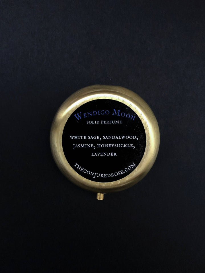 The Conjured Rose - Wendigo Moon Solid Perfume