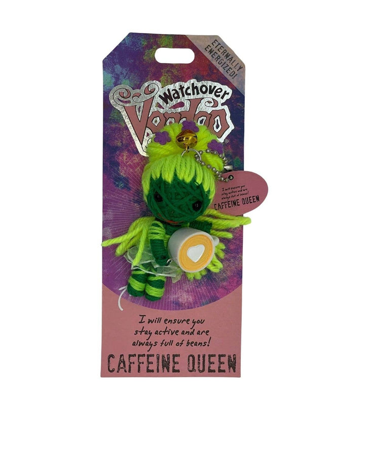 The H&H Group - Caffeine Queen - Watchover Voodoo Dolls - Keychain