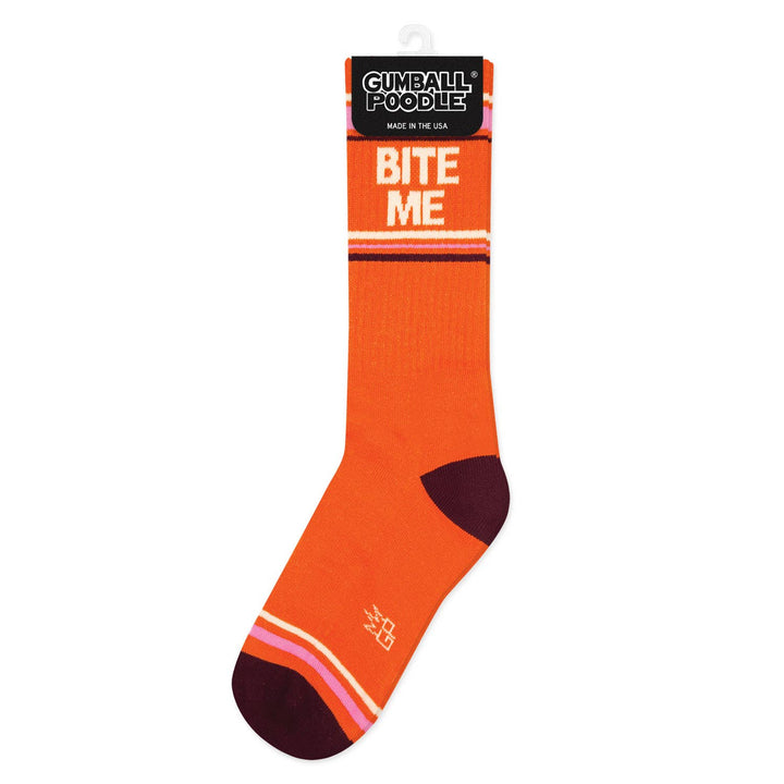 Gumball Poodle - Bite Me Gym Crew Socks