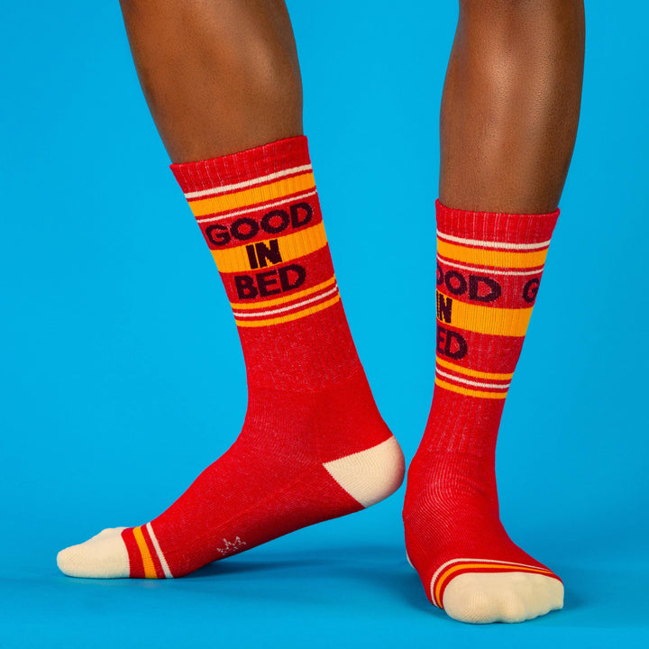 Good In Bed Gym Crew Socks