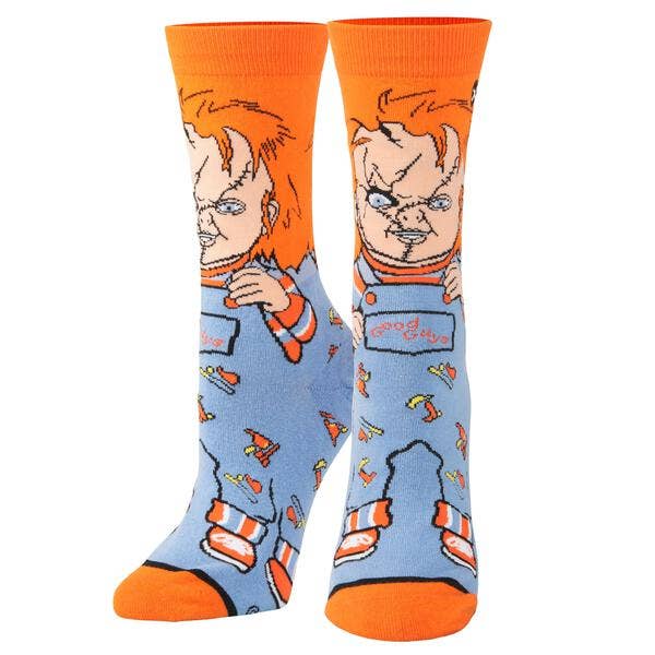 Odd Sox - Chucky Good Guy - Womens Crew Straight