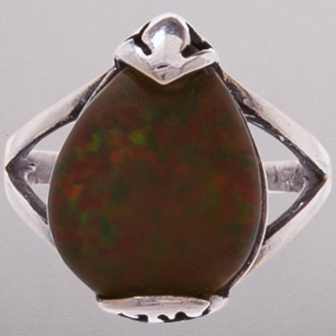 Brown Opal Ring