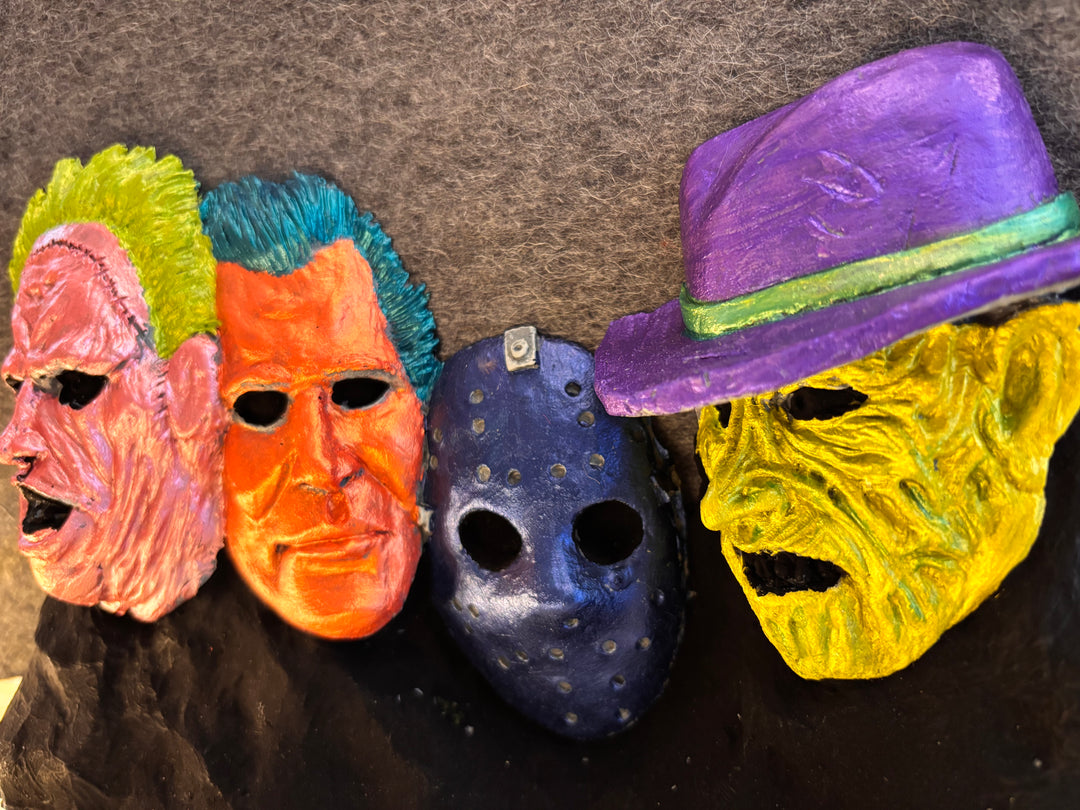 Mount Slashmore One of a Kind Painted Sculpture Figure