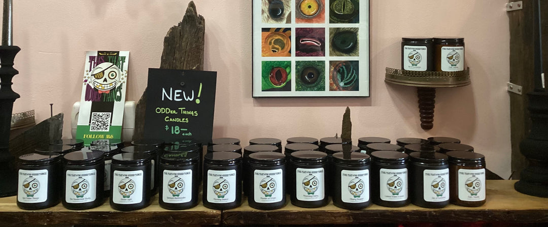 Odder Things Candle - Ypsilanti Rattlesnake