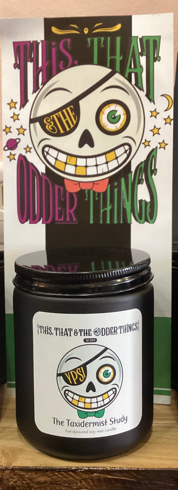 Odder Things Candle - The Taxidermist Study