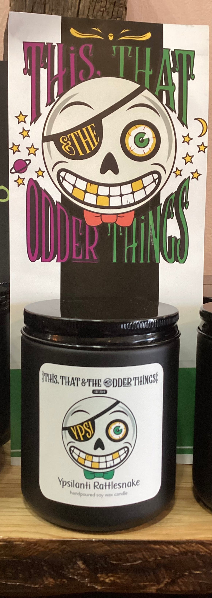 Odder Things Candle - Ypsilanti Rattlesnake